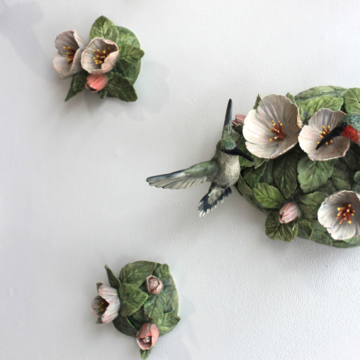Apple Blossom Wall Sculpture - Medium