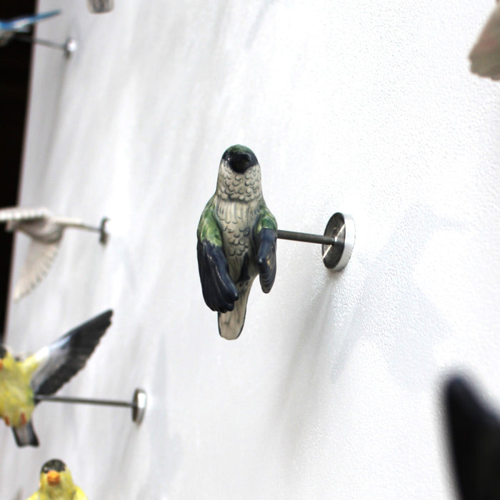 Hummingbird (Red Throat) Wall Sculpture