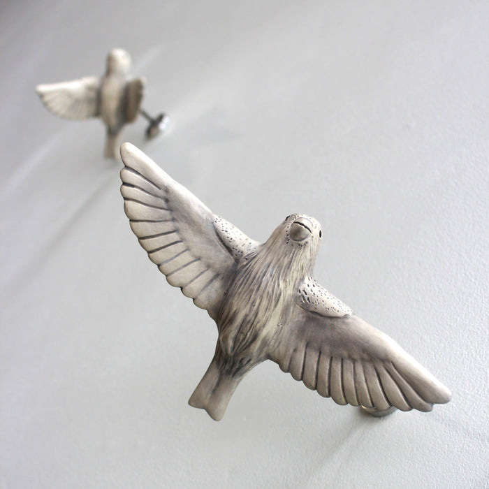 White Bird Wall Sculpture
