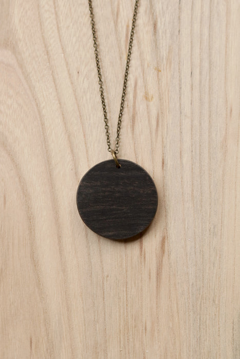Solid Circle Necklace