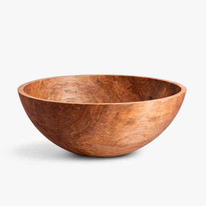 Traditional Round Maple Bowl