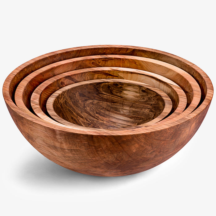 Traditional Round Maple Bowl