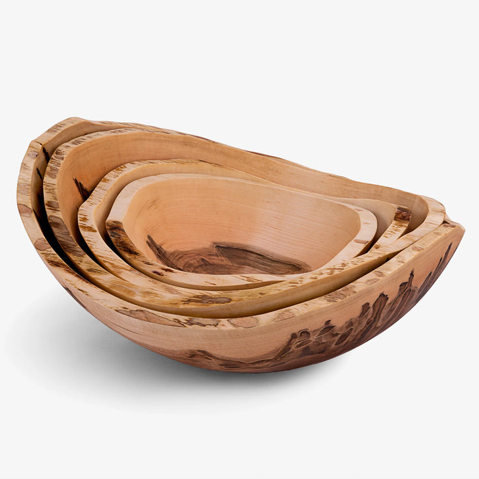 Wane Edge Maple Bowl