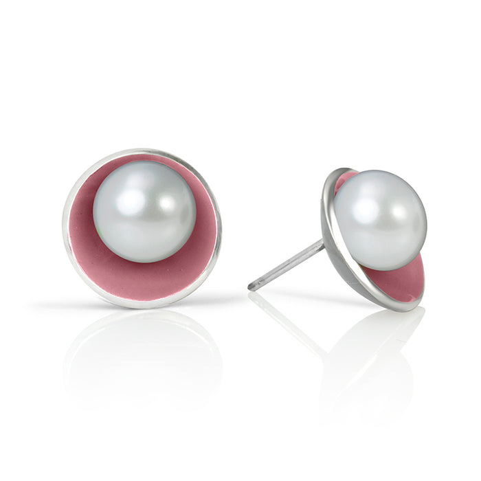 Pop! Pearl Stud Earrings