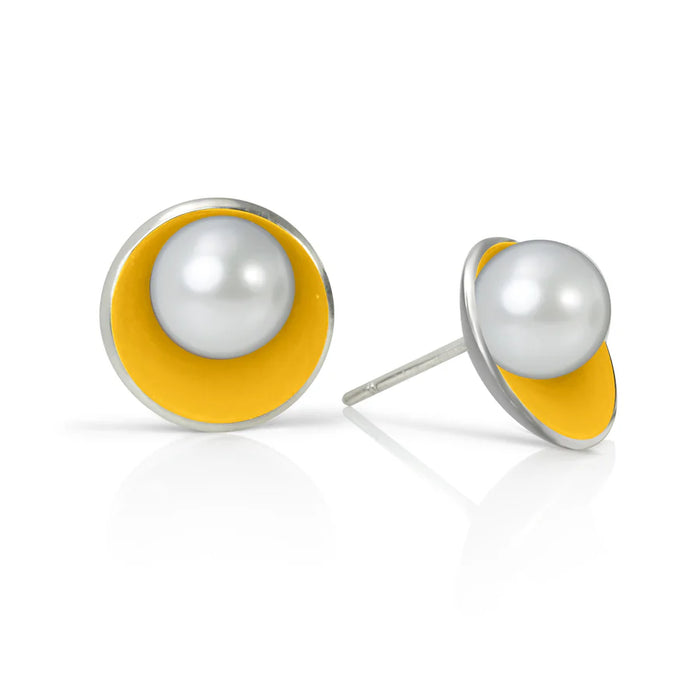 Pop! Pearl Stud Earrings