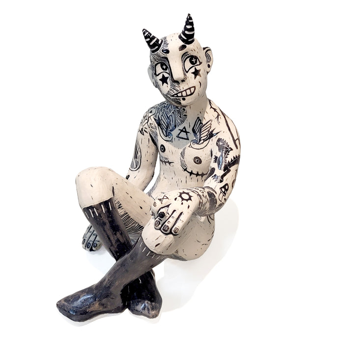 Tattoo Guy - Sculpture