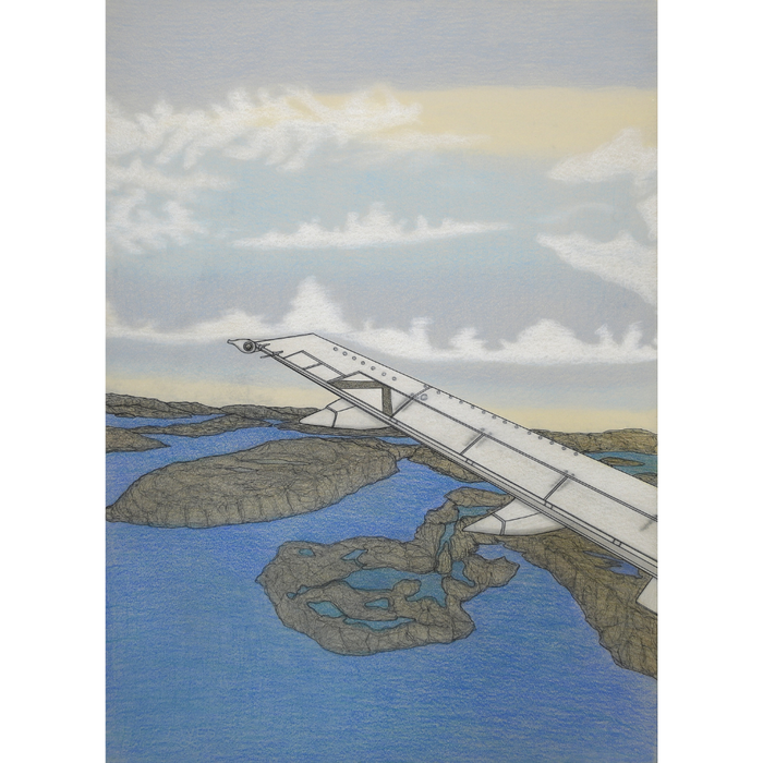 Original Drawing - Taking off