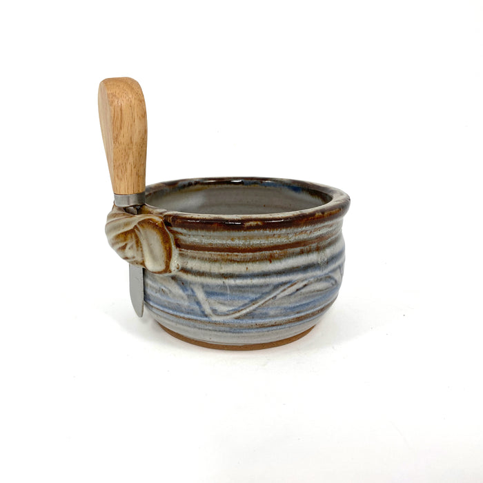 Pate Bowl with Knife