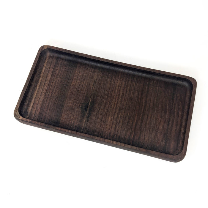 Walnut Tray with Lip