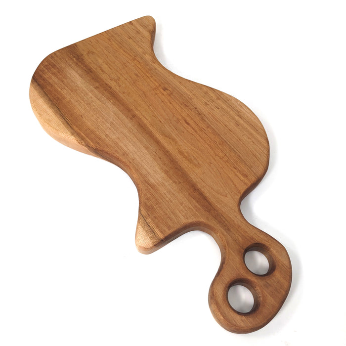Wavy Maple Board with Handle