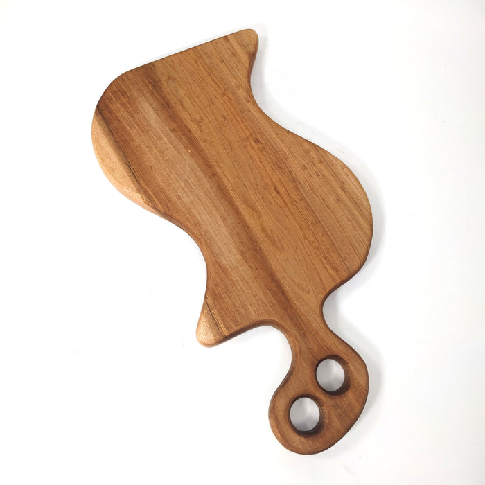 Wavy Maple Board with Handle