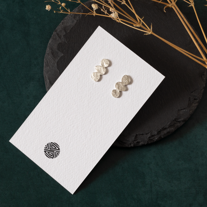 Textured Stud Earrings