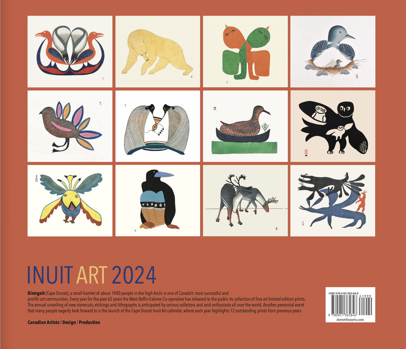 2024 Cape Dorset Inuit Art Calendar