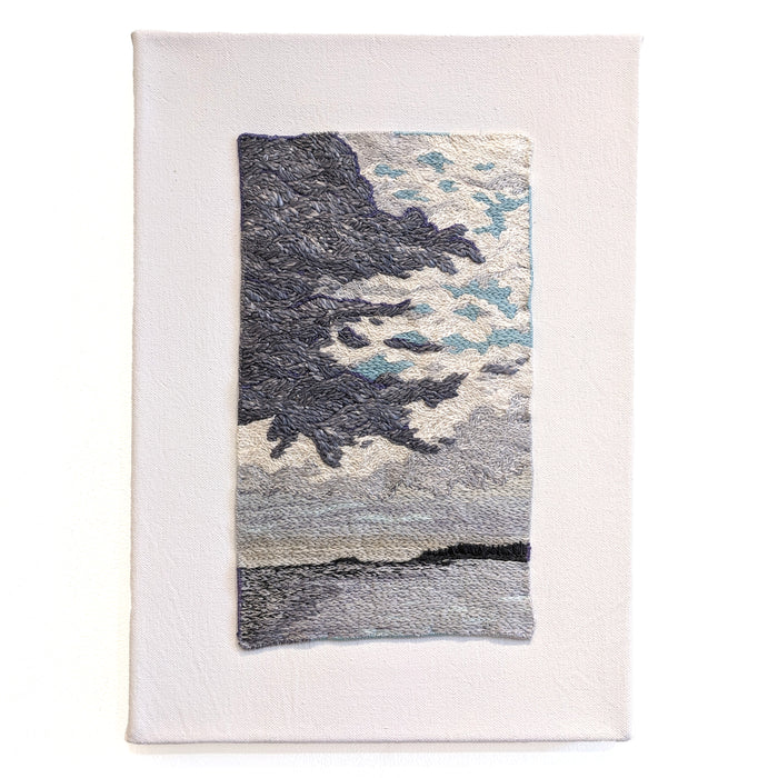 Blue Holes - Wall Hanging