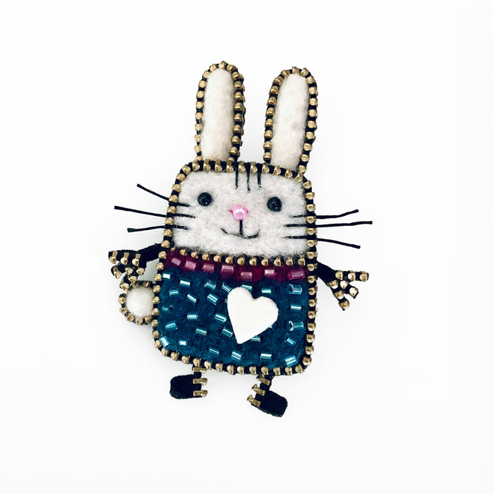 Bunny Brooch