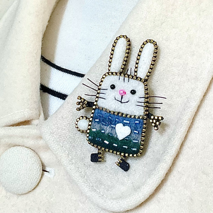 Bunny Brooch