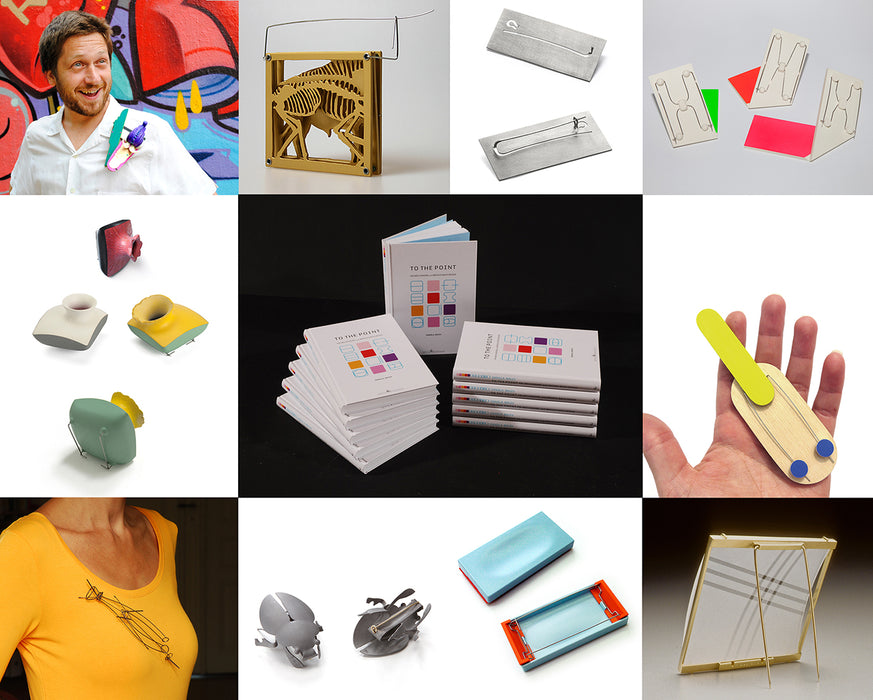 Pin Mechanisms and Brooch Back Design Workshop with Daniela Malev