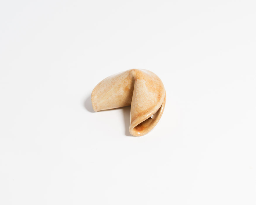 Ceramic Fortune Cookie