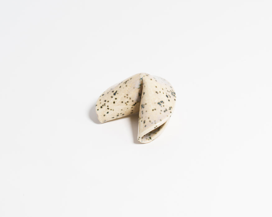 Ceramic Fortune Cookie