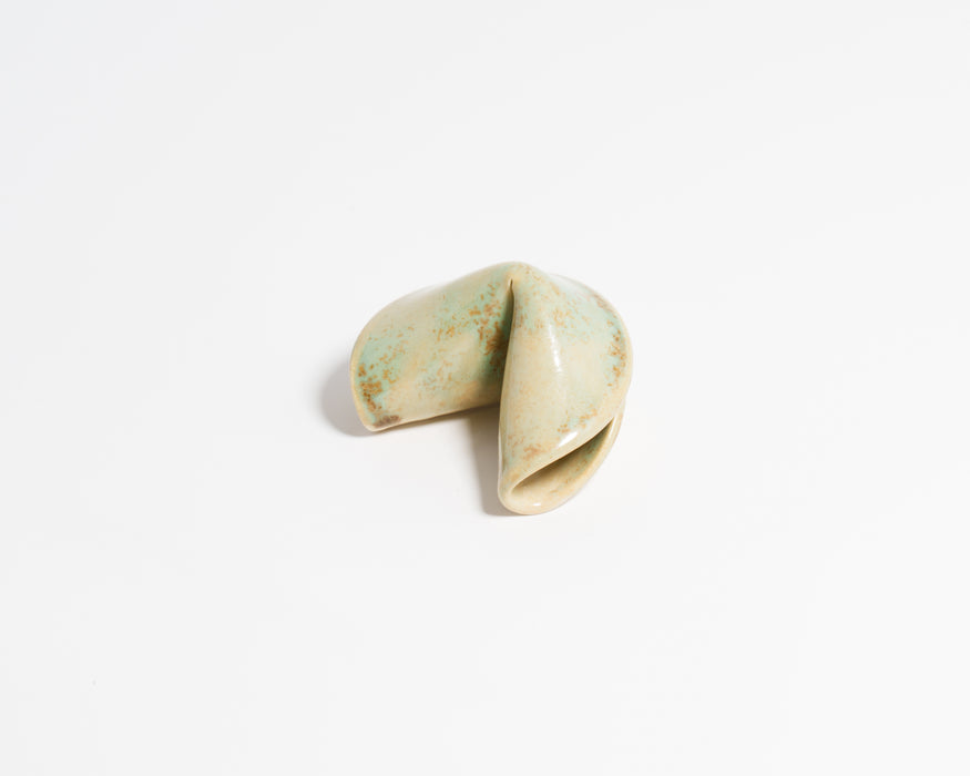 Ceramic Fortune Cookie