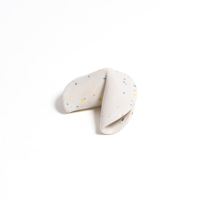 Ceramic Fortune Cookie