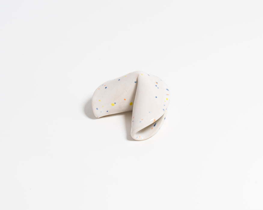 Ceramic Fortune Cookie