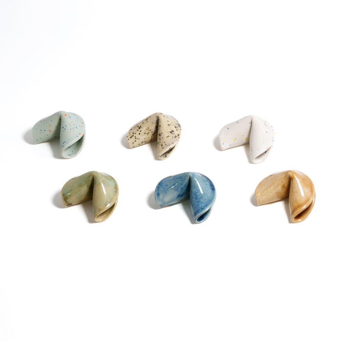 Ceramic Fortune Cookie