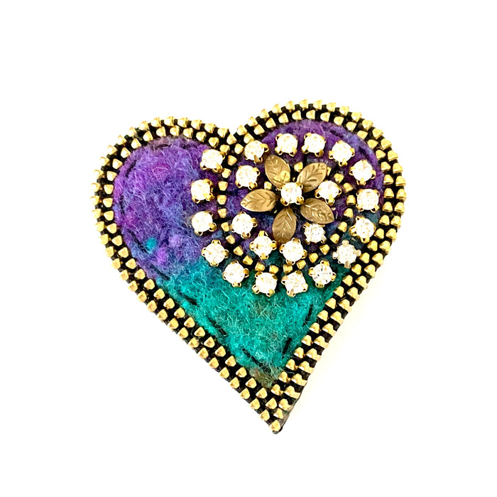 Heart Brooch
