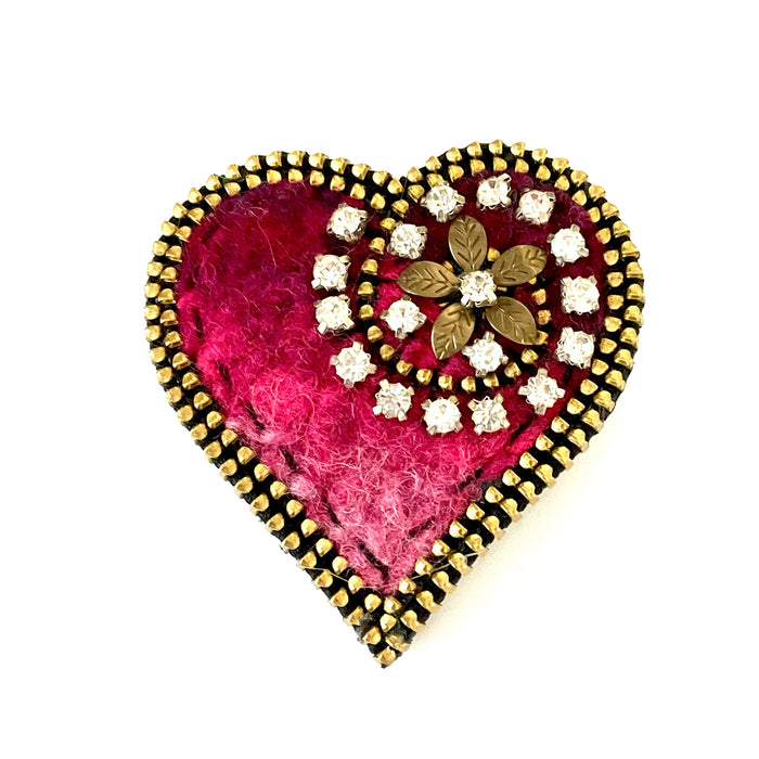 Heart Brooch