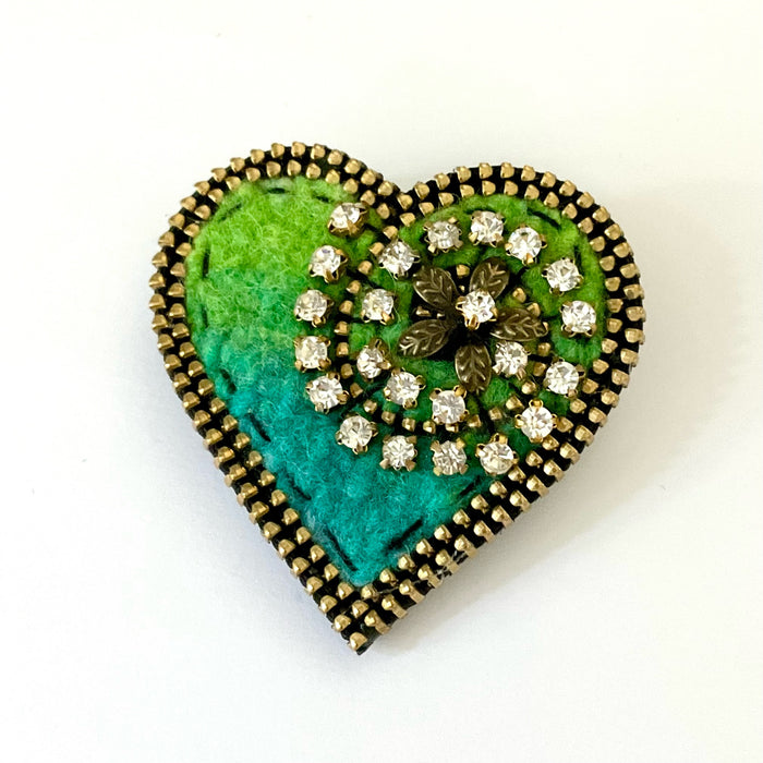 Heart Brooch