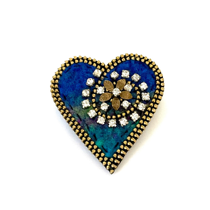 Heart Brooch
