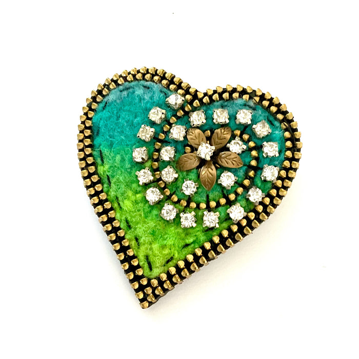 Heart Brooch