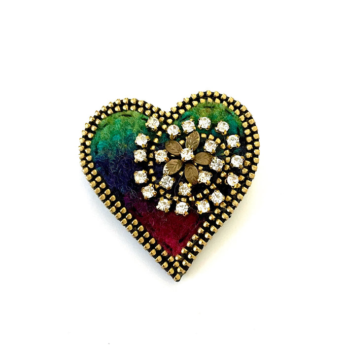 Heart Brooch
