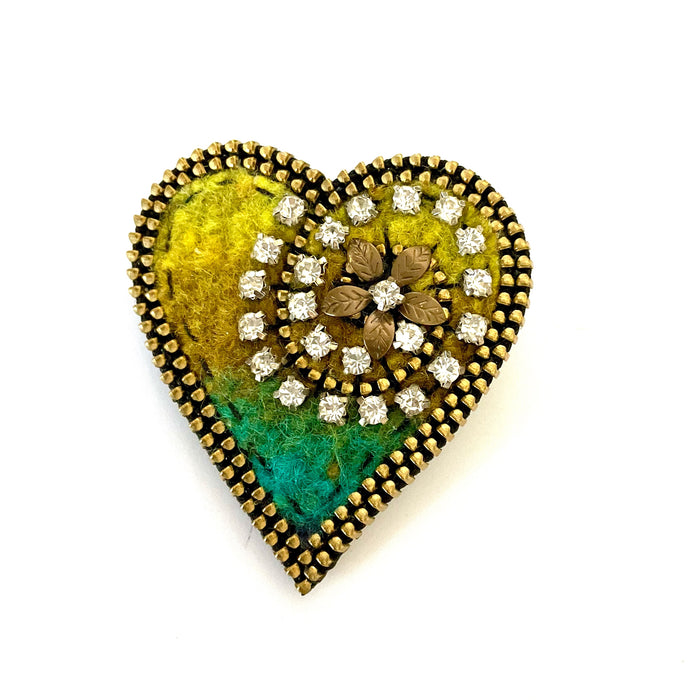 Heart Brooch