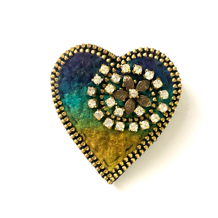 Heart Brooch