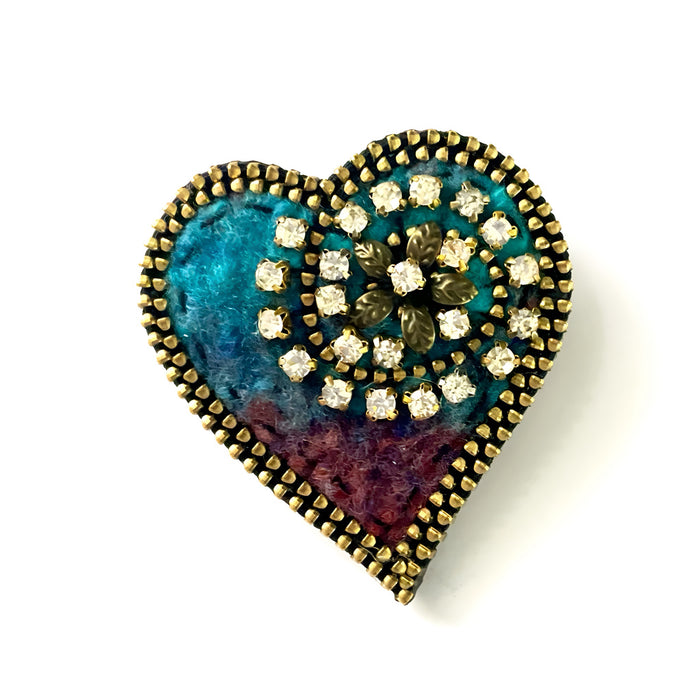 Heart Brooch