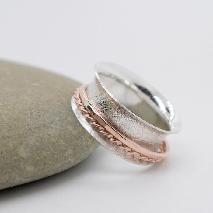 Metalsmith Spinner Ring #2