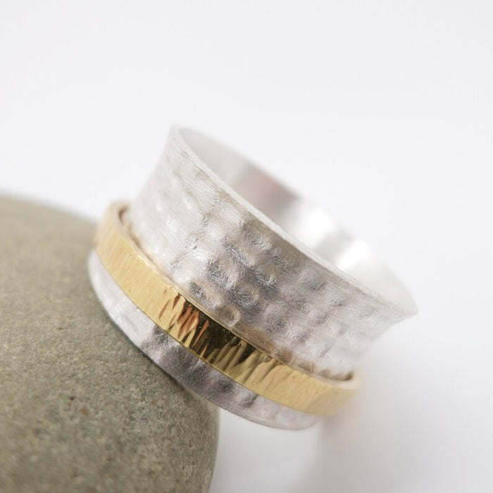 Metalsmith Spinner Ring #1