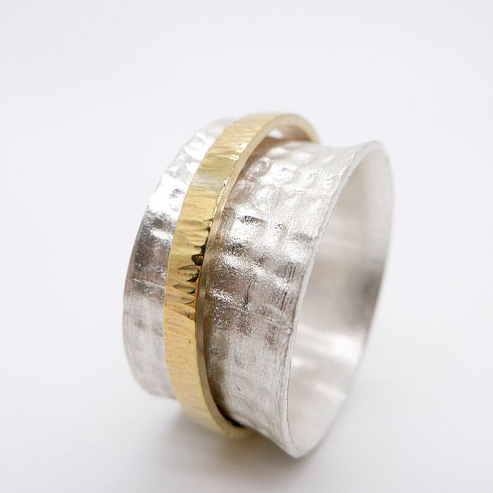 Metalsmith Spinner Ring #1