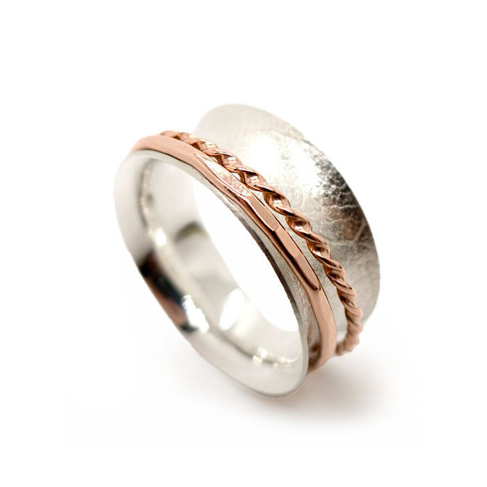 Metalsmith Spinner Ring #2