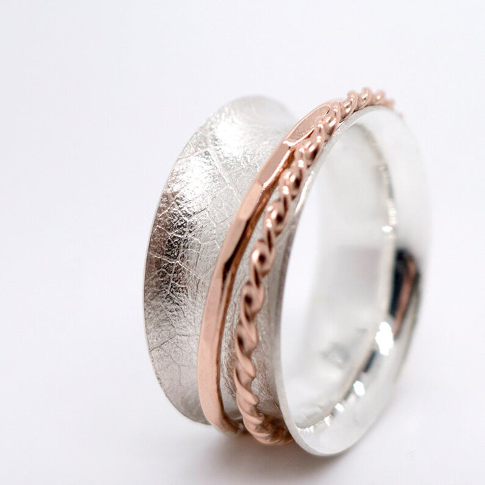 Metalsmith Spinner Ring #2