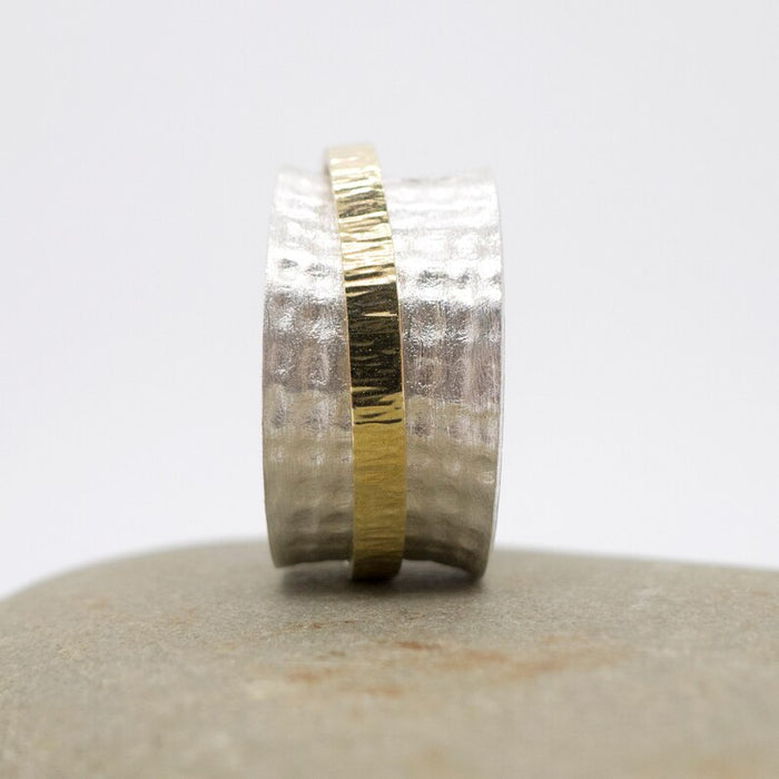 Metalsmith Spinner Ring #1