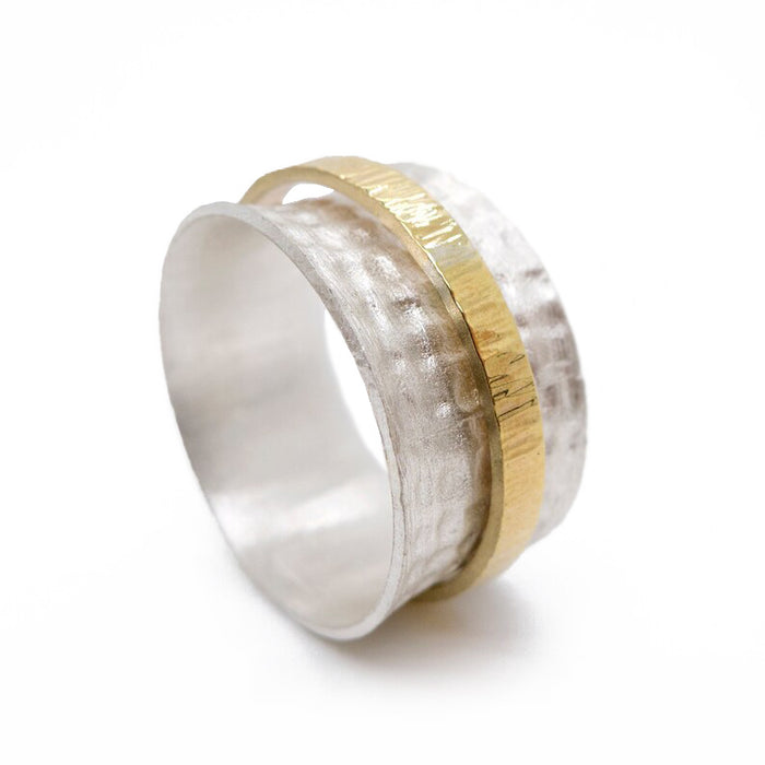 Metalsmith Spinner Ring #1