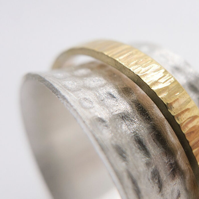 Metalsmith Spinner Ring #1