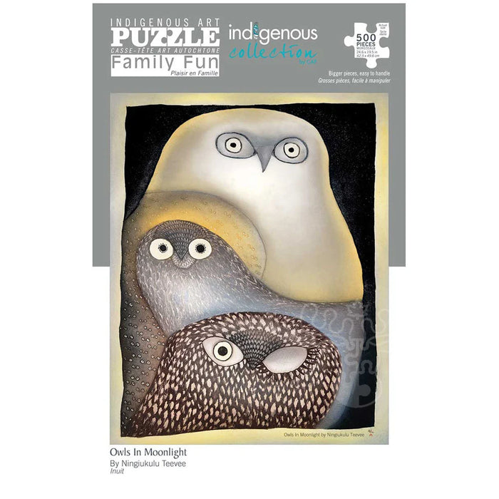 Owls in Moonlight Puzzle