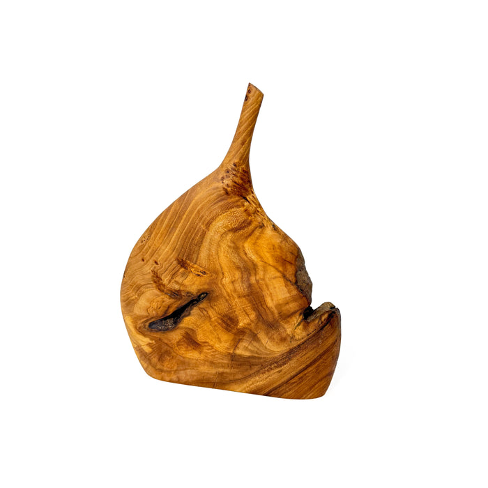 Large Wooden Bud Vase - 2