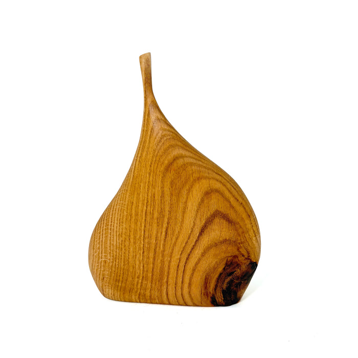 Large Wooden Bud Vase - 3