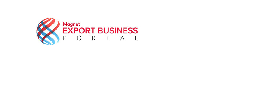 Magnet export business logo