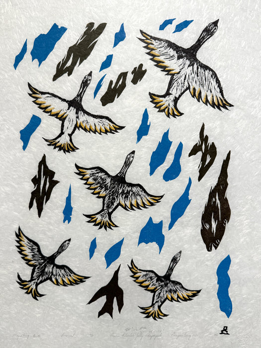 Migrating Birds Print