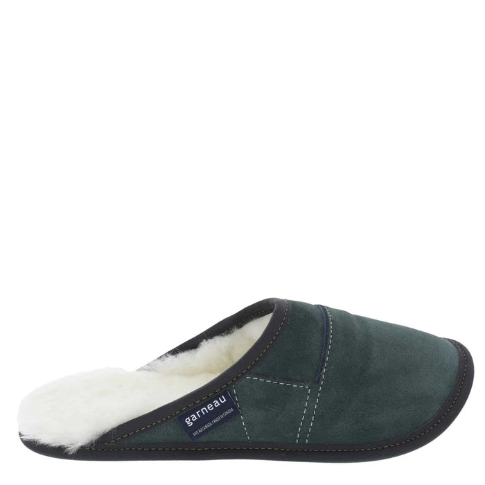 Men 350: Two-Tone Suede Mule Slippers